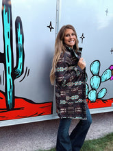 Load image into Gallery viewer, Cabin Fever Aztec Jacket
