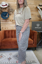 Load image into Gallery viewer, Leopard Drawstring Pants
