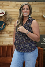 Load image into Gallery viewer, Sleeveless Leopard Top

