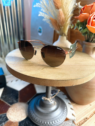 Demi OTG (Rose Gold/Brown) Sunglasses