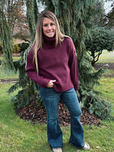 Load image into Gallery viewer, Elena Sweater Cabernet

