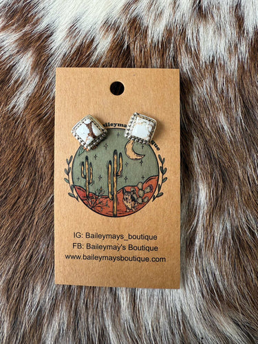 Paloma Turquoise Earrings