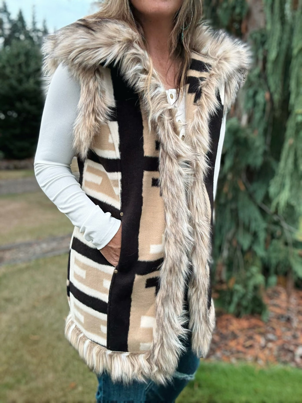 The Gabbi Vest by Tasha Polizzi