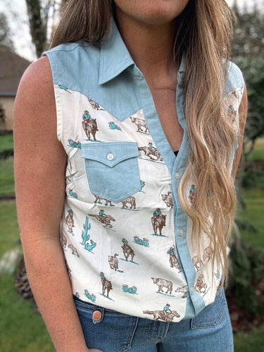 Vintage Western Tank
