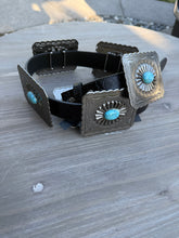 Load image into Gallery viewer, Turquoise Concho Belt
