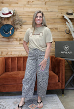 Load image into Gallery viewer, Leopard Drawstring Pants
