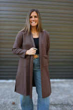 Load image into Gallery viewer, Essential Espresso Cardigan
