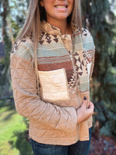 Load image into Gallery viewer, Quilted Patch Jacket

