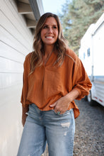 Load image into Gallery viewer, Auriane Camel Blouse
