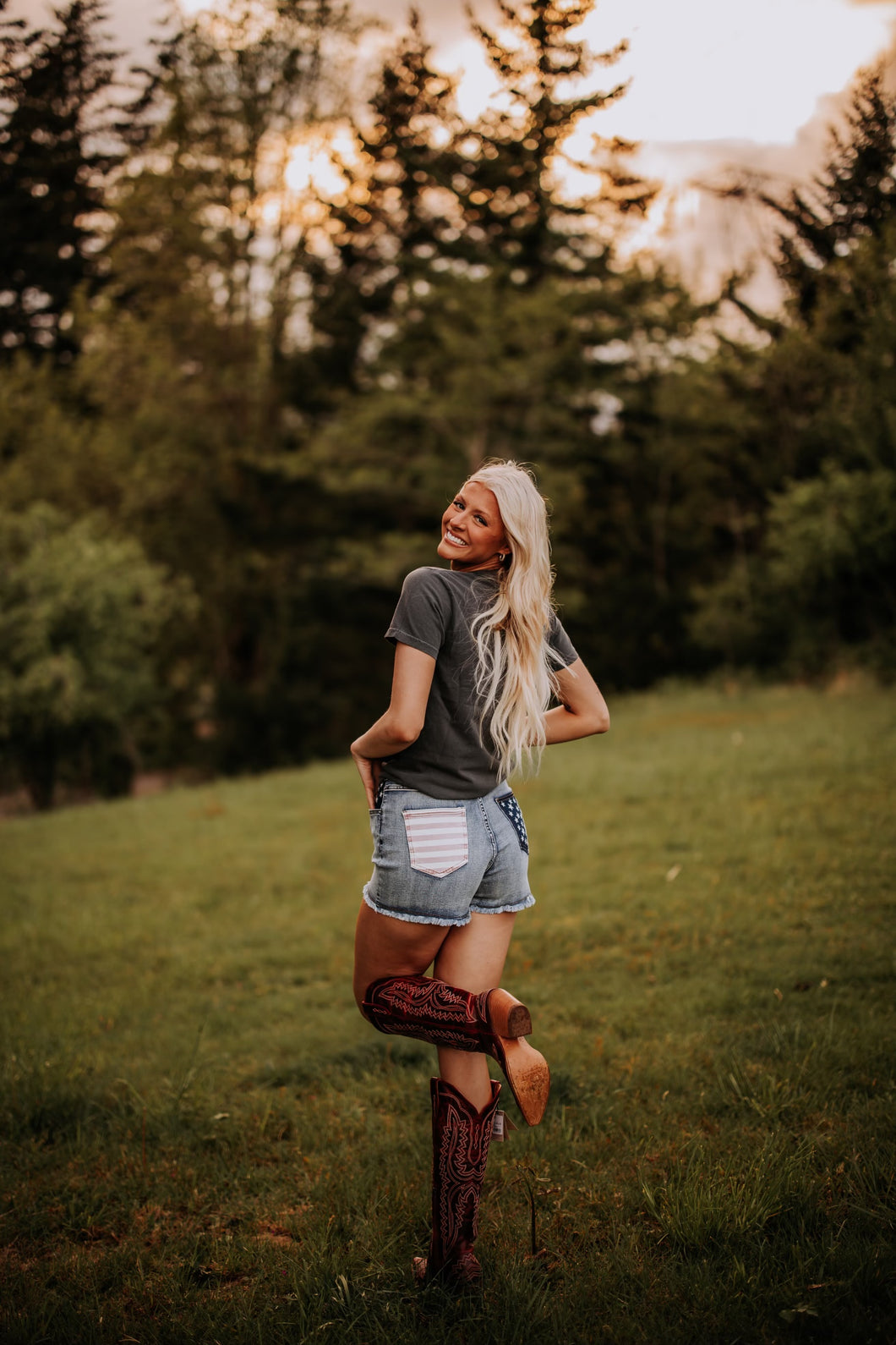 Stars And Stripes Shorts