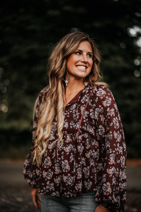 Floral Babydoll Top