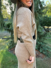Load image into Gallery viewer, Midi Knit Sweater Dress
