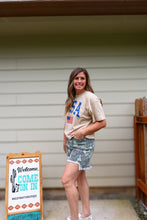 Load image into Gallery viewer, Denim Camo Shorts
