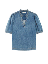 Load image into Gallery viewer, Amande Denim Blouse
