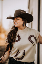 Load image into Gallery viewer, Lucky Horseshoe Sweater

