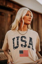 Load image into Gallery viewer, USA Long Crop Khaki

