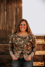 Load image into Gallery viewer, Camo Cardigan
