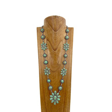 Load image into Gallery viewer, Turquoise Concho Chain Necklace
