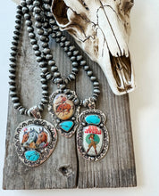Load image into Gallery viewer, Cowboy on Horse Necklace
