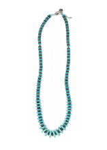 Load image into Gallery viewer, Turquoise and Faux Navajo Pearl Necklace
