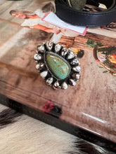 Load image into Gallery viewer, Adj Turquoise &amp; Wild Horse Ring
