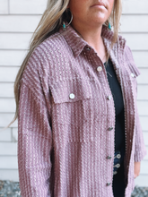 Load image into Gallery viewer, Mauve Shacket

