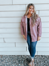 Load image into Gallery viewer, Mauve Shacket
