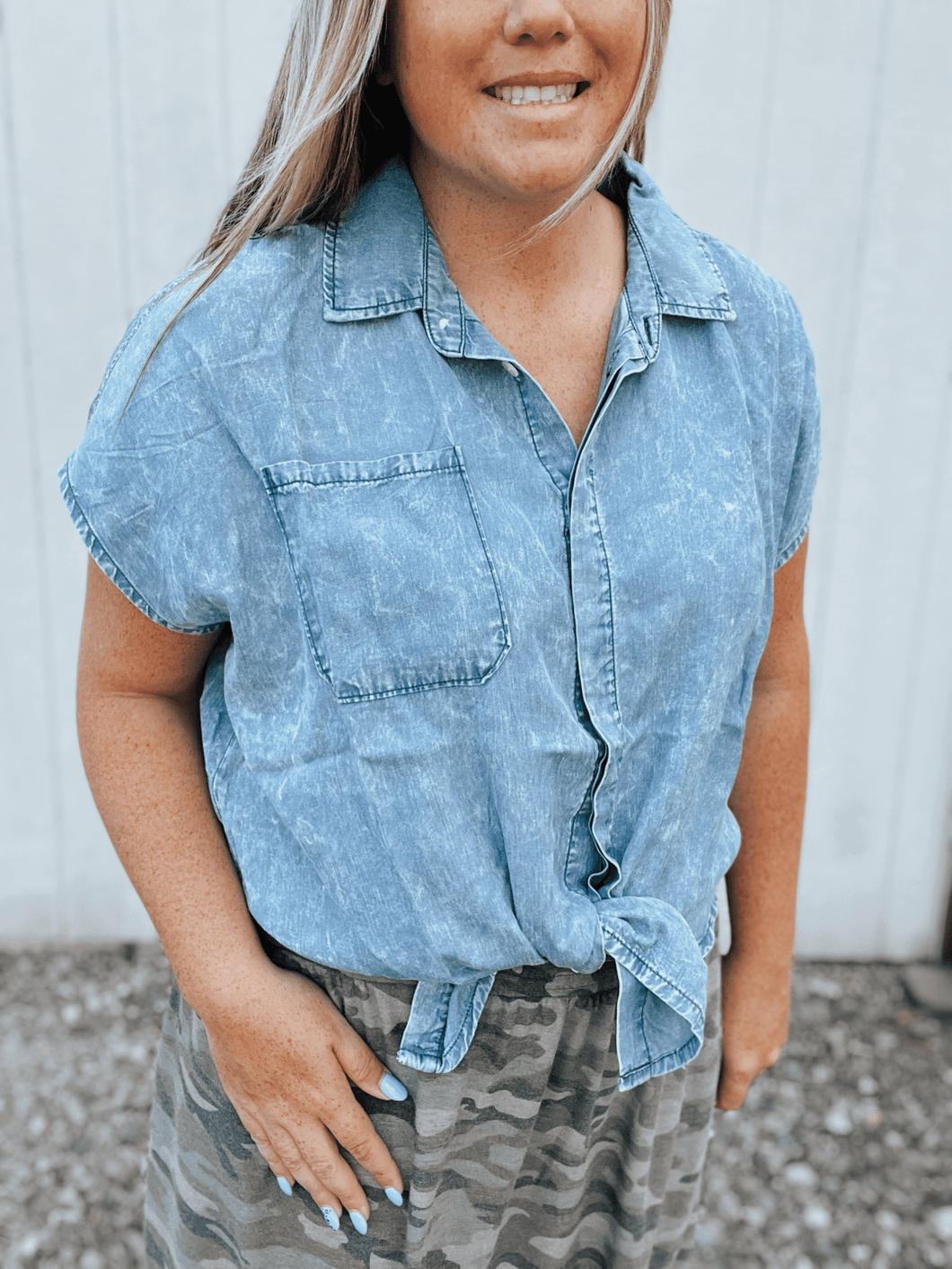 Tincel Washed Shirt